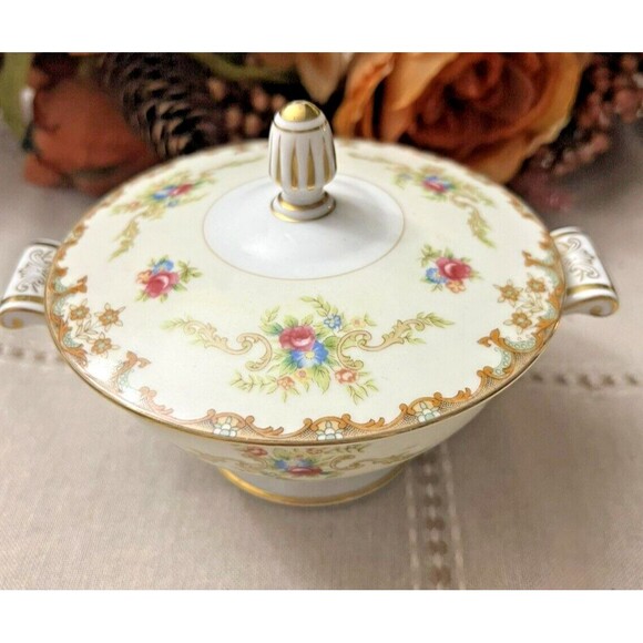 Regal (Gold Trim) by SANGO Sugar Bowl With Lid - Picture 3 of 10